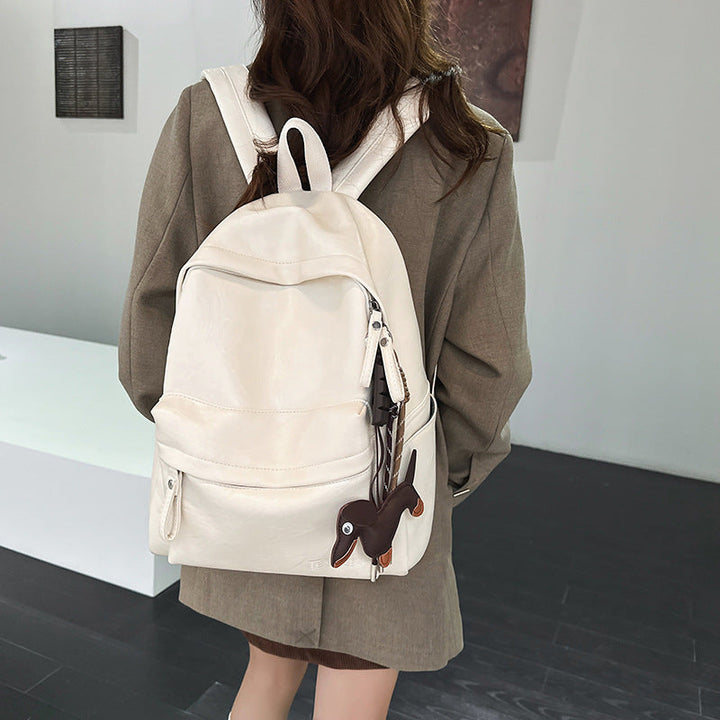 Läder Rucksack Karnz