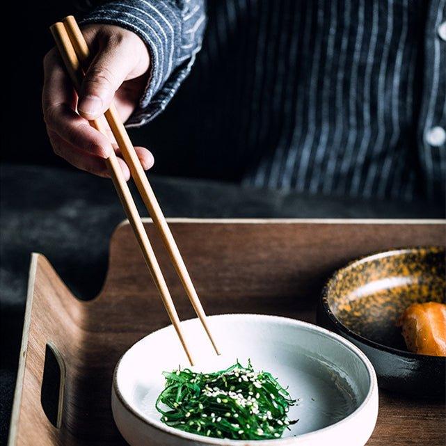 Japansk enkel stil träbestickset | Karnz