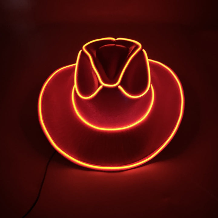 LED-Cowboy-Partyhatt