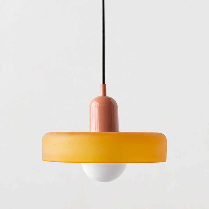 Färgglad Bauhaus-stil Pendellampa - StiloGlas | Karnz