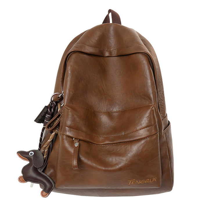 Läder Rucksack Karnz
