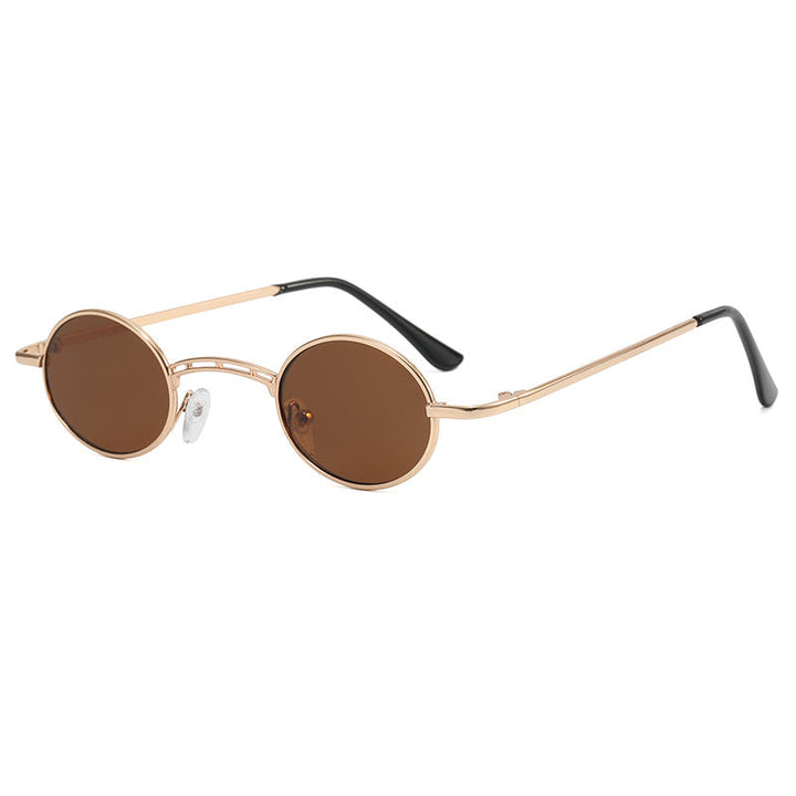 Damen runde modische Sonnenbrille Karnz