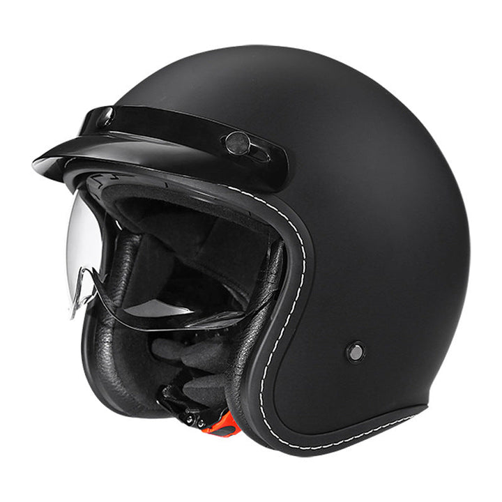 Stilfull Offene-Face Motorcykelhjälm Karnz