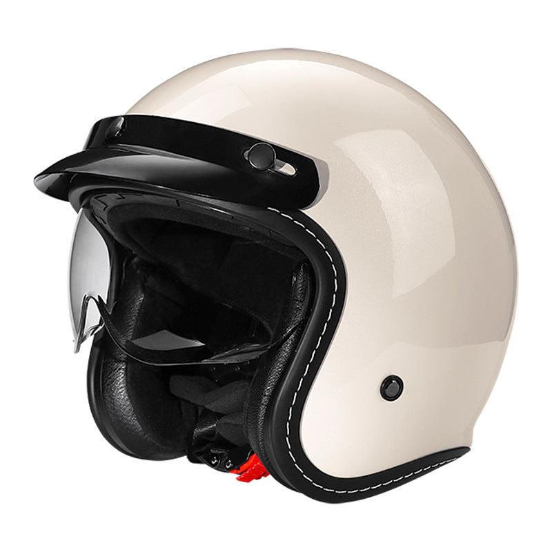 Stilfull Offene-Face Motorcykelhjälm Karnz