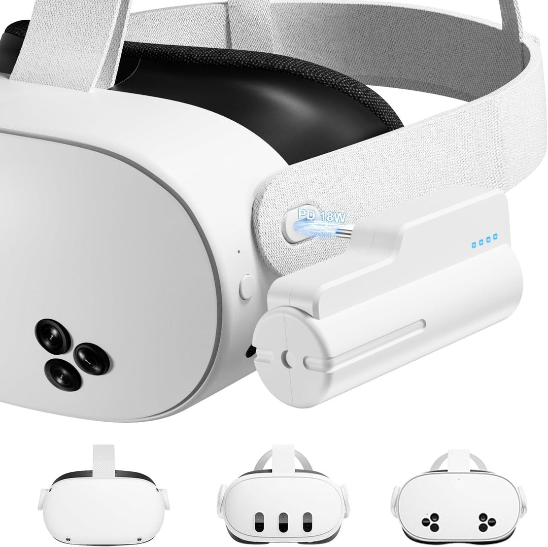 VR-Headset med högpresterande batteri Karnz