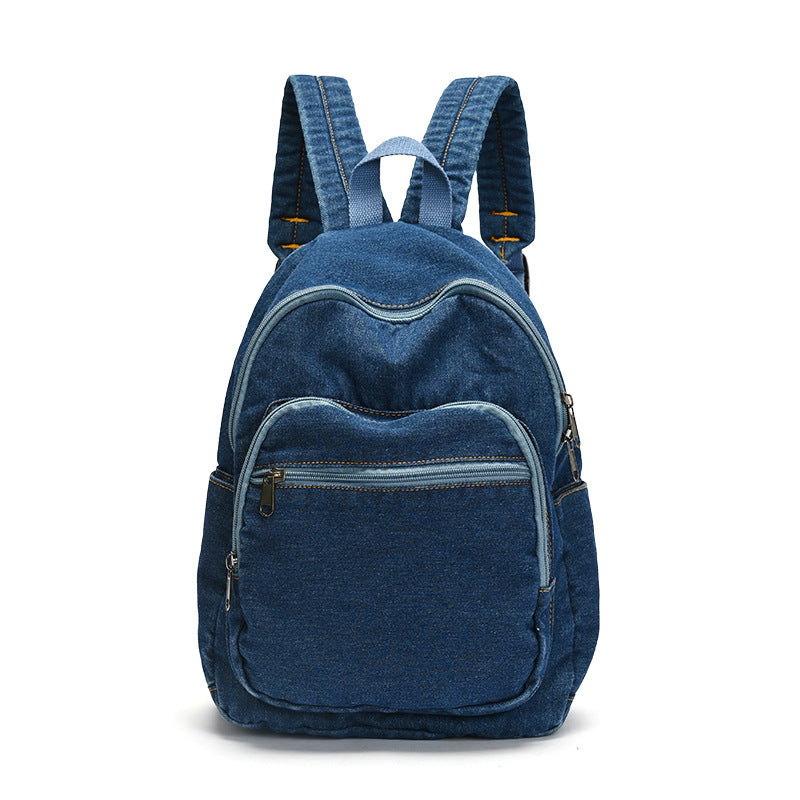 Avslappnad denimryggsäck Karnz