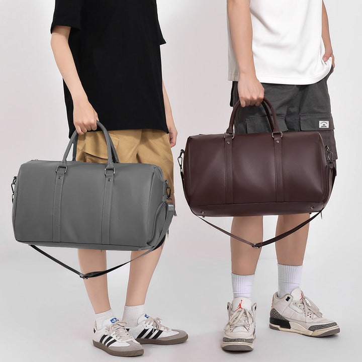 Premium-Läder-Rese-Duffel Karnz