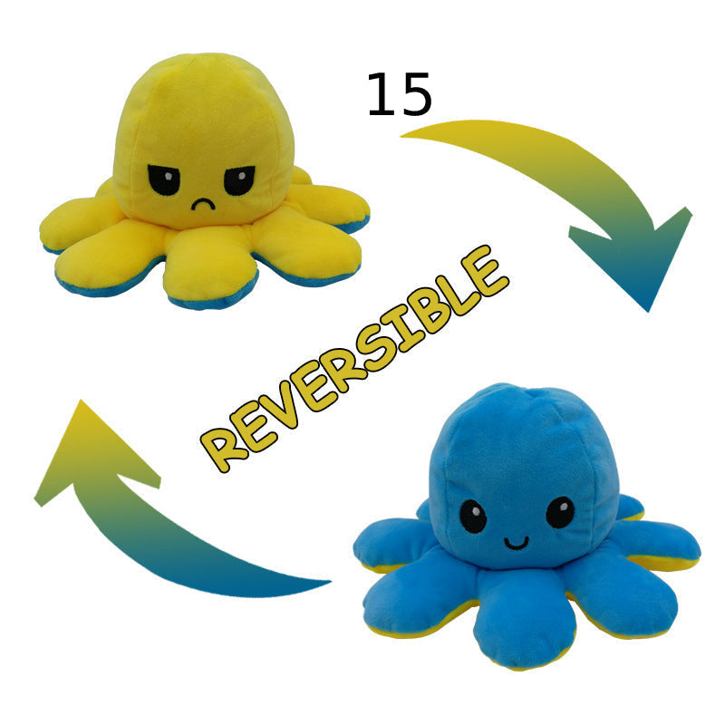Karnz | Den originala reversibla bläckfiskplushie | Patenterad design