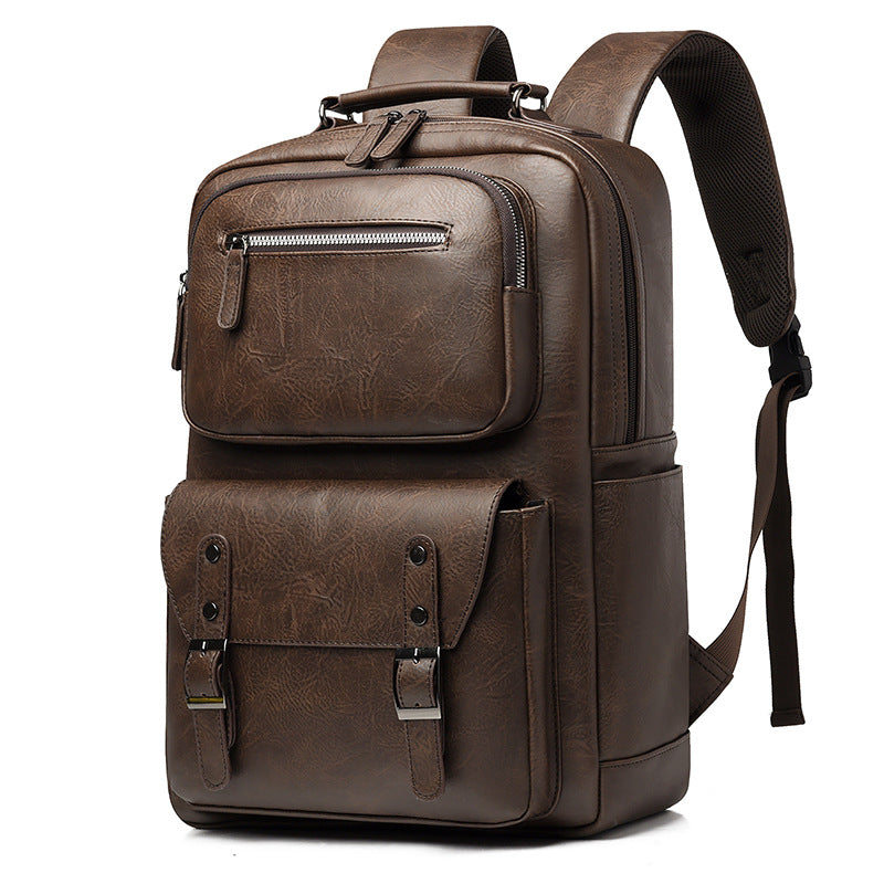 Premium Läder Organizer Ryggsäck Karnz