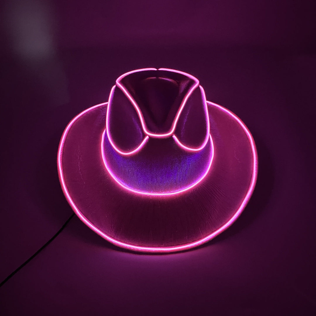 LED-Cowboy-Partyhatt