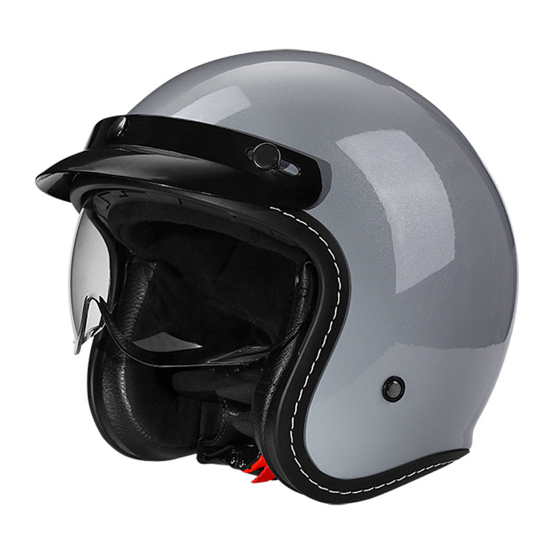 Stilfull Offene-Face Motorcykelhjälm Karnz