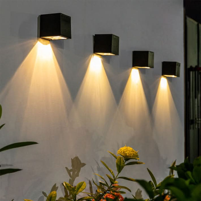 Solar LED Utomhusvägglampa | Karnz