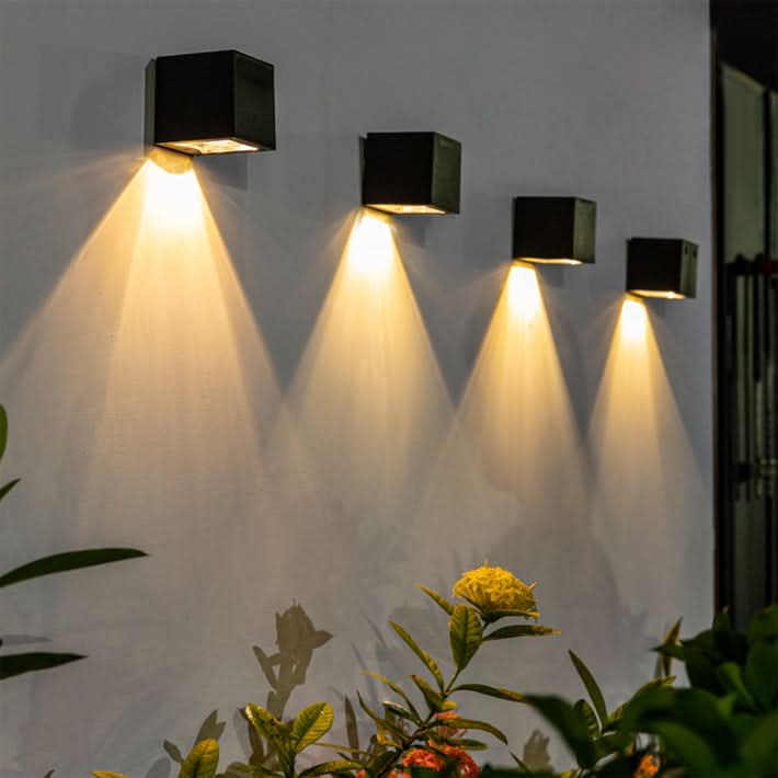 Solar LED Utomhusvägglampa | Karnz