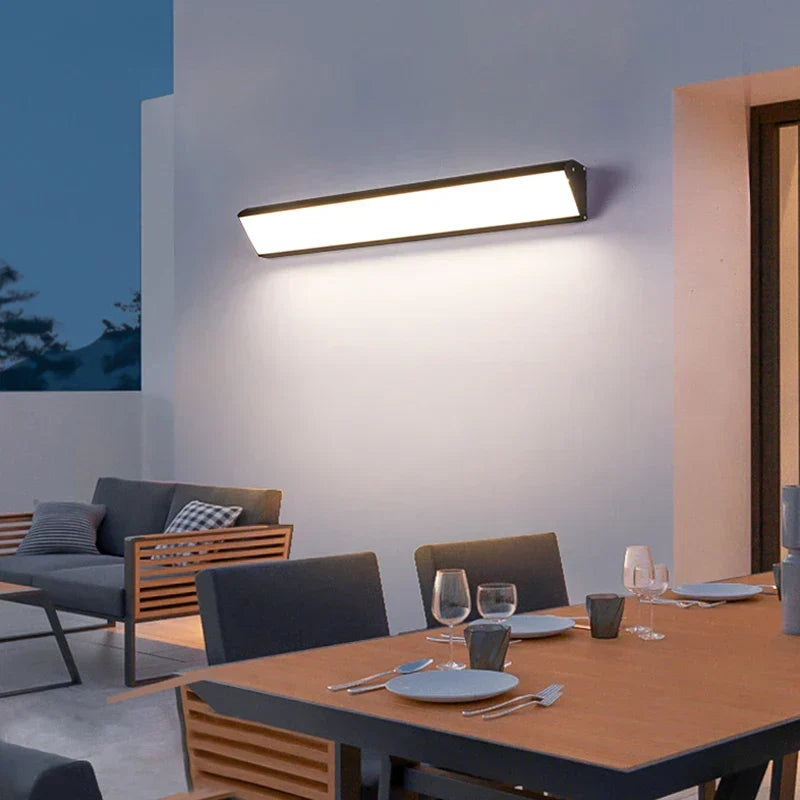 Utomhus vattentät LED-vägglampa