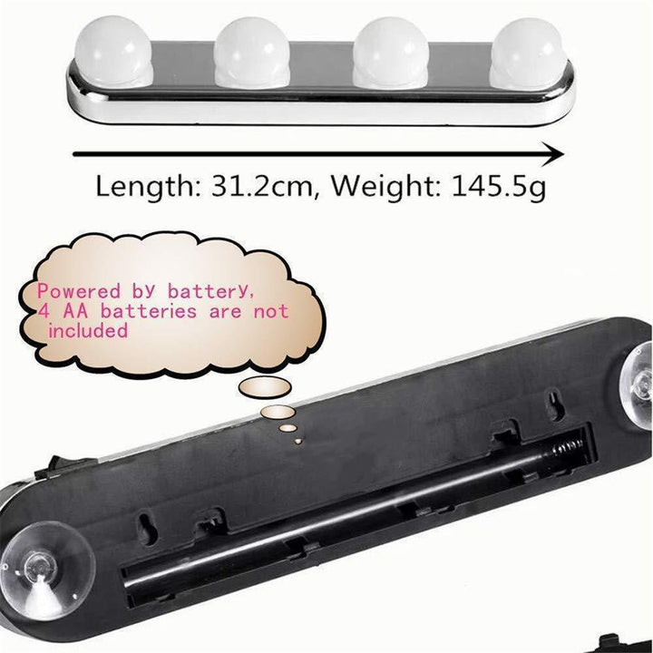 Bärbart Makeup LED-Fyll-Ljus