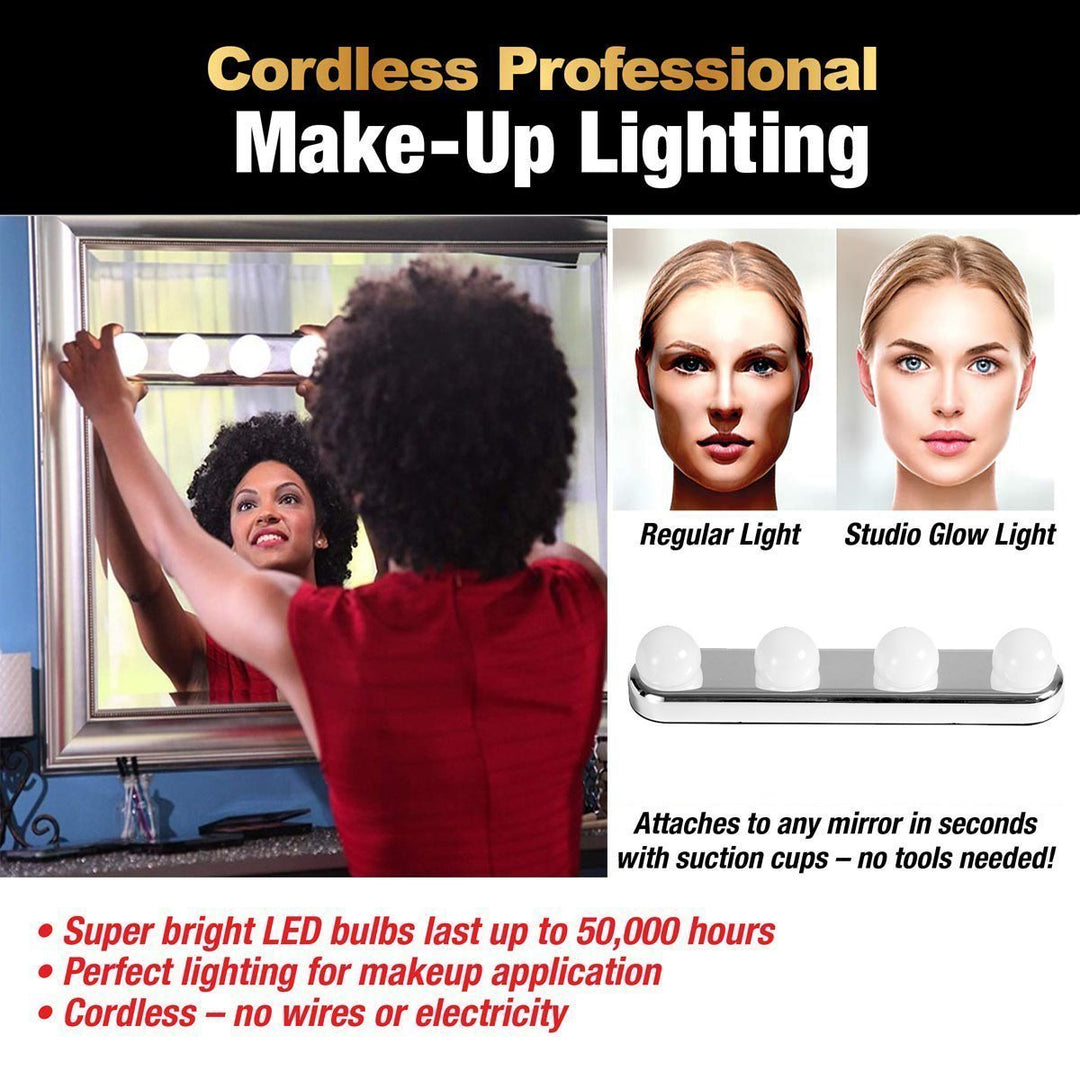 Bärbart Makeup LED-Fyll-Ljus