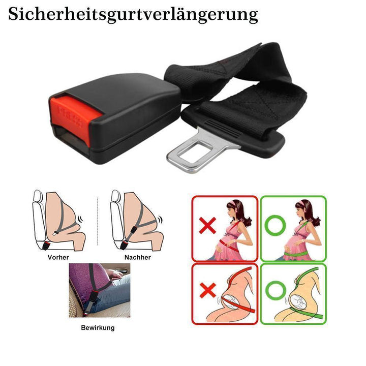 Starka, säkra och bekväma säkerhetsbältesförlängare