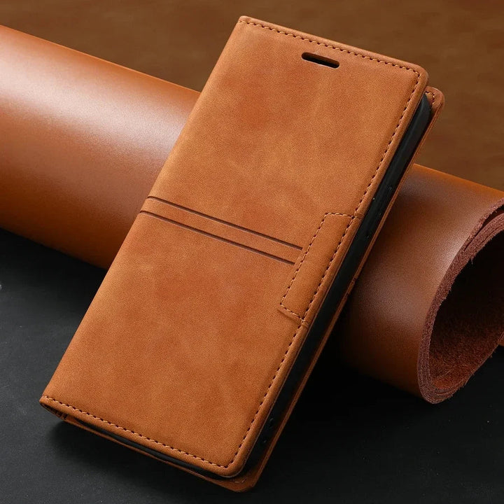 Karnz | Läder Plånbok Fodral Flip Case - Google Pixel