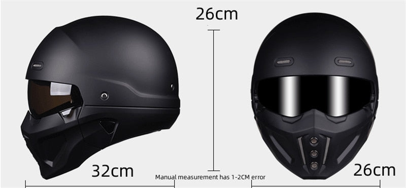 VIvolux | Mystic Rider avtagbar fullfacehjälm