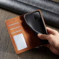 Karnz | Magnetisk läder iPhone-fodral – Stilfullt skydd med kvalitet