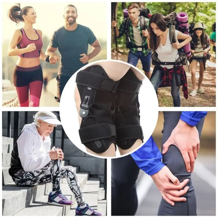 Justerbart knäortos för stabilisering