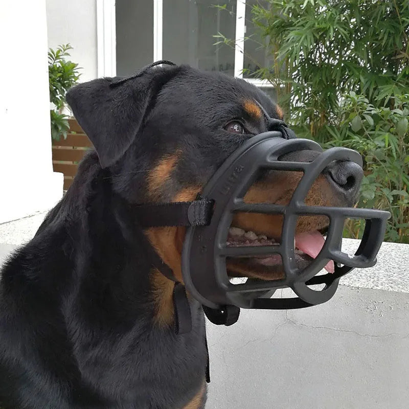 Justerbar Silikon Hundmuzzle