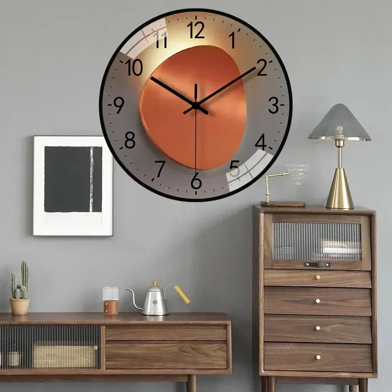 Karnz | SilentTime – Digital väggklocka i klassisk stil