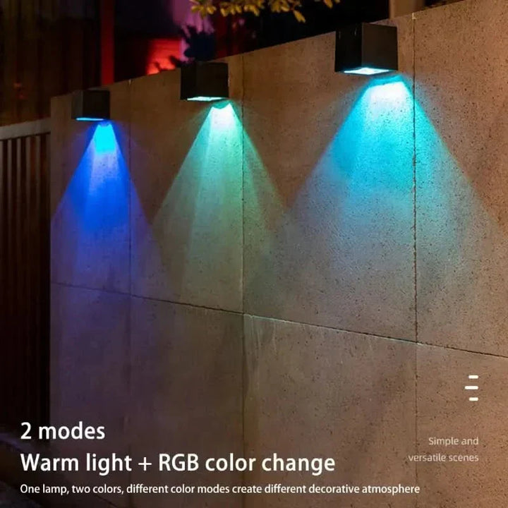 Solar LED Utomhusvägglampa | Karnz