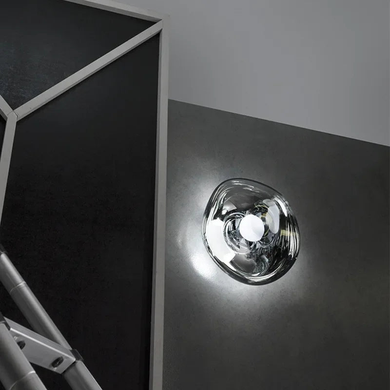 Modern Lava-Vägglampa i Skandinavisk Stil