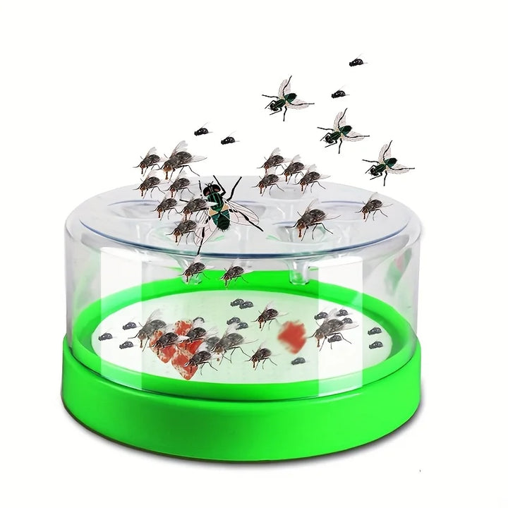 Karnz | Fluga Fälla EcoTrap 7 | Återanvändbar &amp; Giftfri | Utan Elektricitet &amp; Kemikalier | Med 7 Ingångar för Effektiv Flugborttagning
