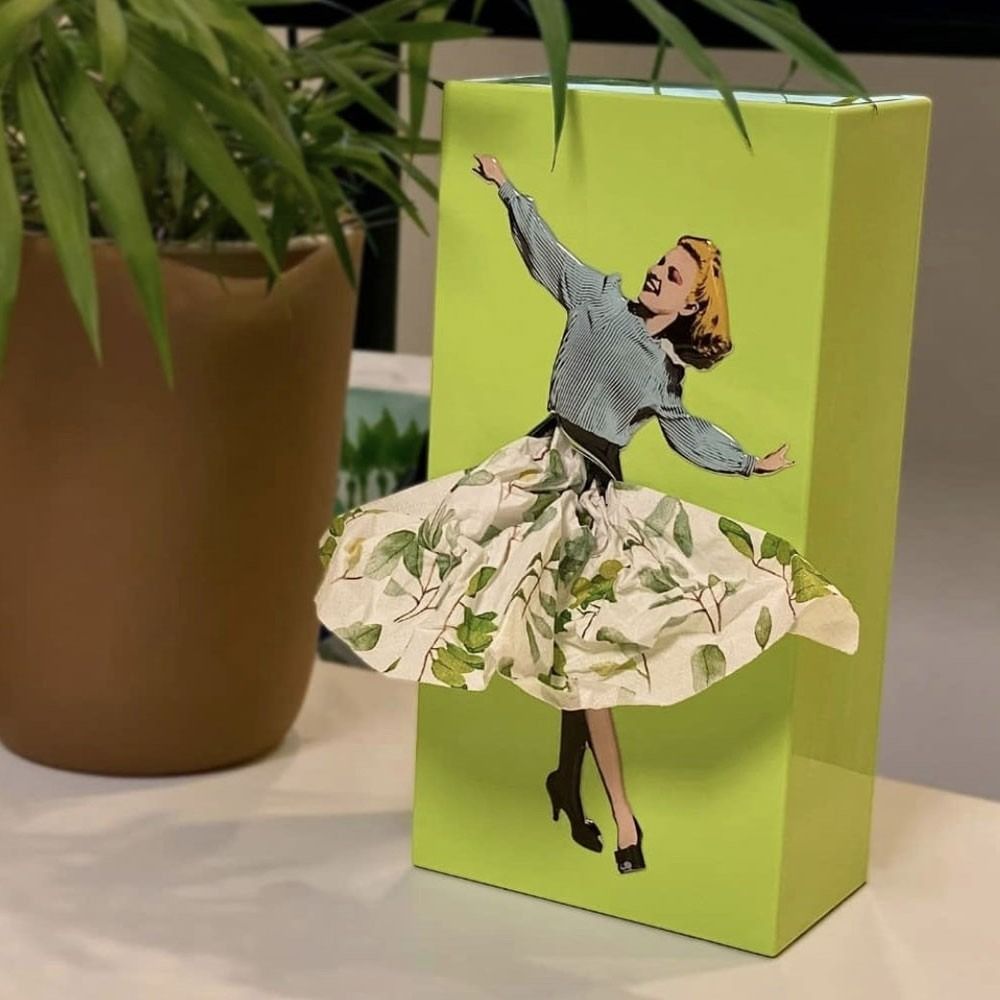 Flygande Kjol Näsdukbox