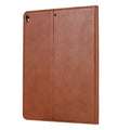 Leder Flip Case för iPad 9,7 (2017-2018), 10,2 (7. / 8. Gen), Air 2/3/4, Pro 9,7/10,5/11 - Vattentålig, Stötsäker, Affärs Tablet Fodral
