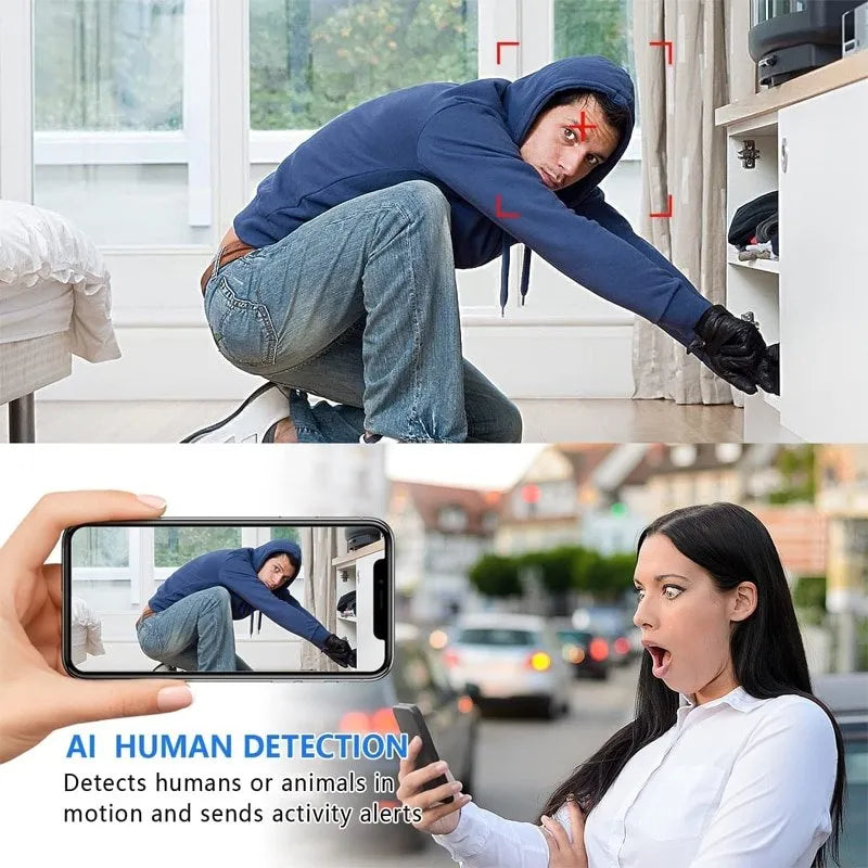 Karnz | Mini 5G Trådlös Wifi Kamera 1080P HD