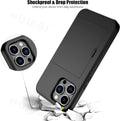 Karnz | LuxShield iPhone-fodral med kortfack | Snygg design | Kortförvaring | Skydd & stil
