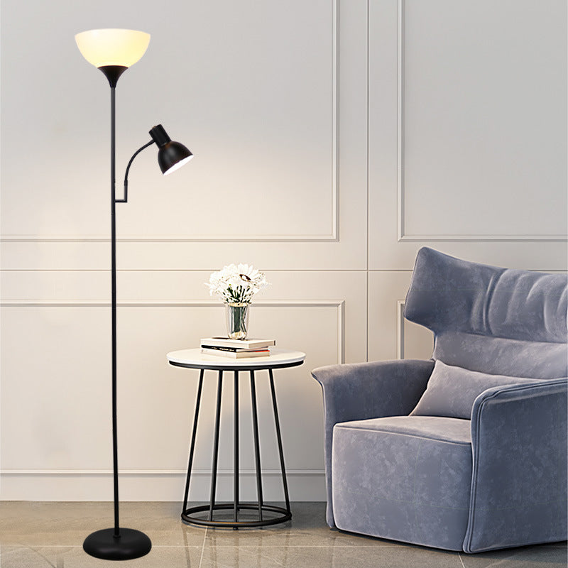Golvlampa med dubbel ljusstyrka | Minimalistisk järndesign