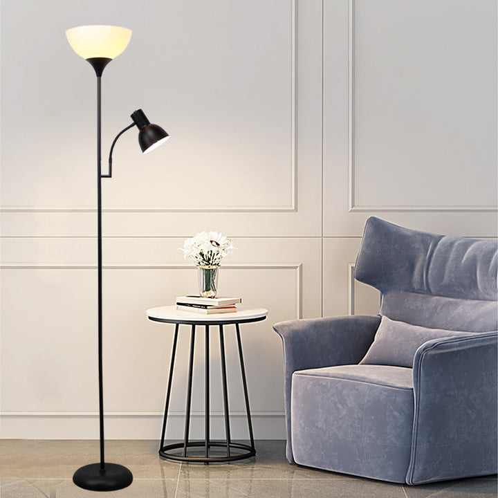Golvlampa med dubbel ljusstyrka | Minimalistisk järndesign