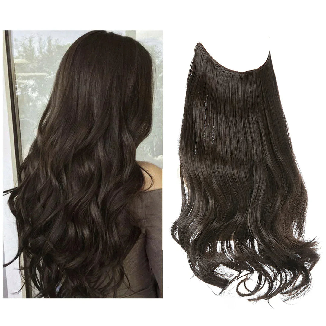 SecretHair | Äkta Hår Extensions | Naturligt Vågmängd | Blond