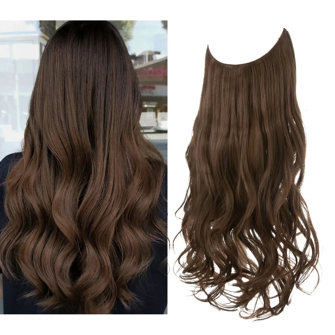 SecretHair | Äkta Hår Extensions | Naturligt Vågmängd | Blond