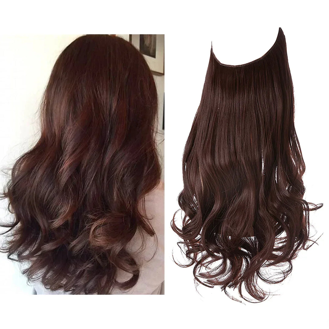 SecretHair | Äkta Hår Extensions | Naturligt Vågmängd | Blond