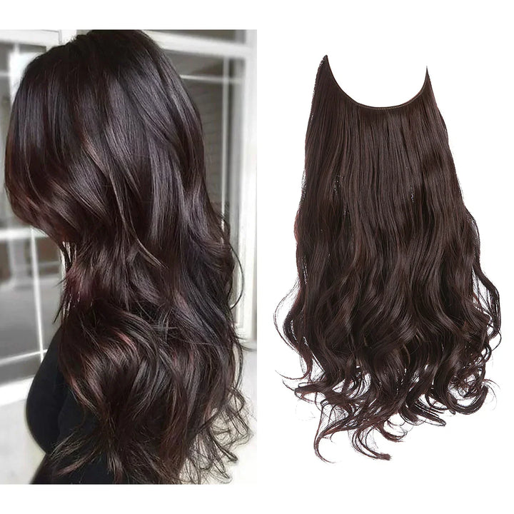 SecretHair | Äkta Hår Extensions | Naturligt Vågmängd | Blond