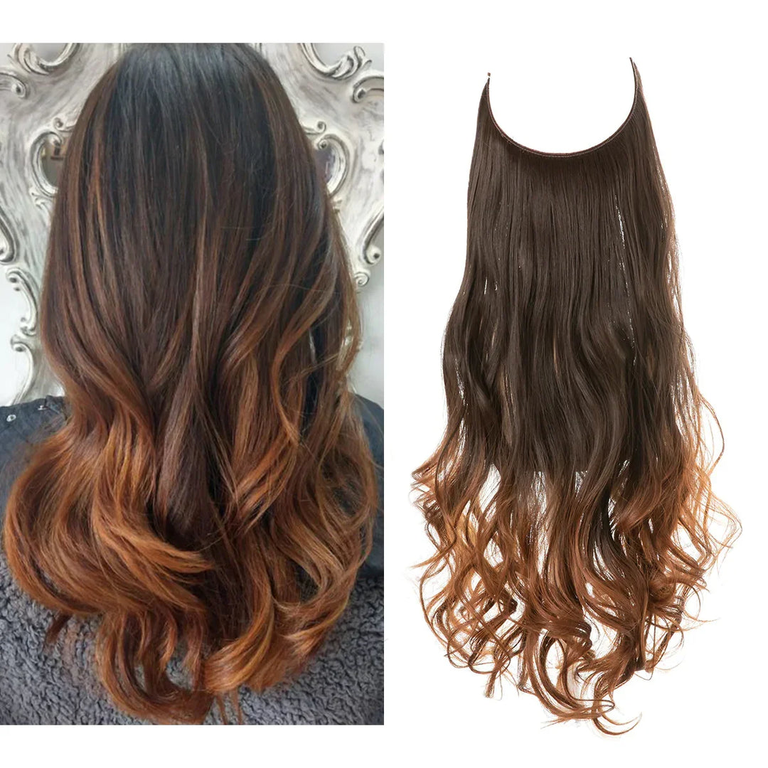 SecretHair | Äkta Hår Extensions | Naturligt Vågmängd | Blond