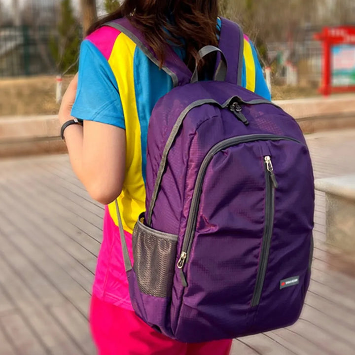 Karnz | Trekparo Fällbar Ryggsäck | 30L Ultr lätt &amp; Vattentät | För Vandring, Camping &amp; Resor | Unisex Dagryggsäck