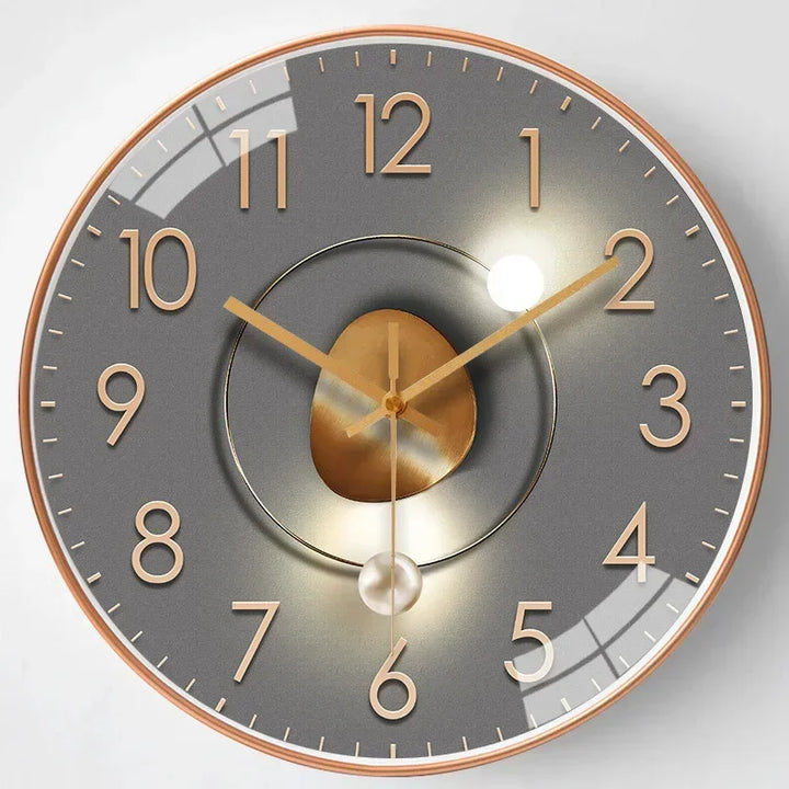 Karnz | SilentTime – Digital väggklocka i klassisk stil