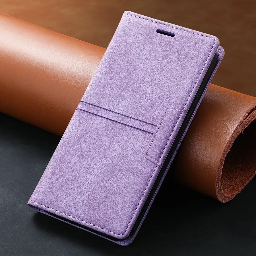 Karnz | Läder Plånbok Fodral Flip Case - Google Pixel
