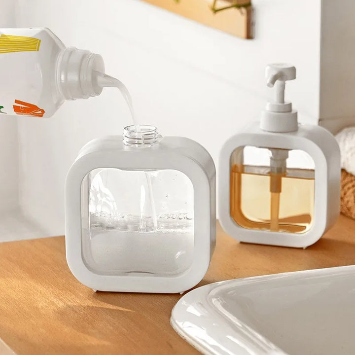 SkandiPure Tvålbehållare - Minimalistisk Nordisk Design Hållbar | Karnz