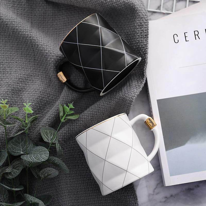 Geometrisk "Enkel" Mugg | Karnz
