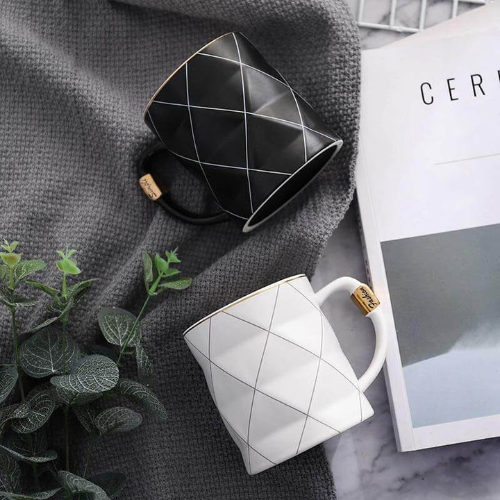 Geometrisk "Enkel" Mugg | Karnz