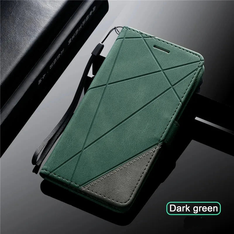 Flip Magnetiskt Läderfodral för Samsung Galaxy A Series