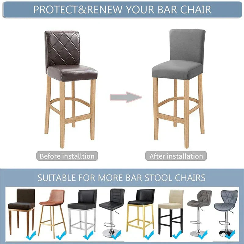 Barstol Stretch Överdrag