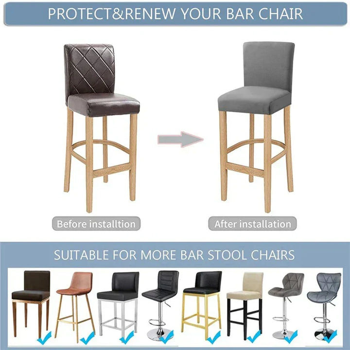 Barstol Stretch Överdrag